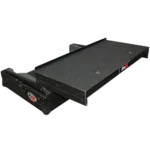 ProX flight case for Numark MixTrack 3 Pro with integrated laptop shelf and black finish