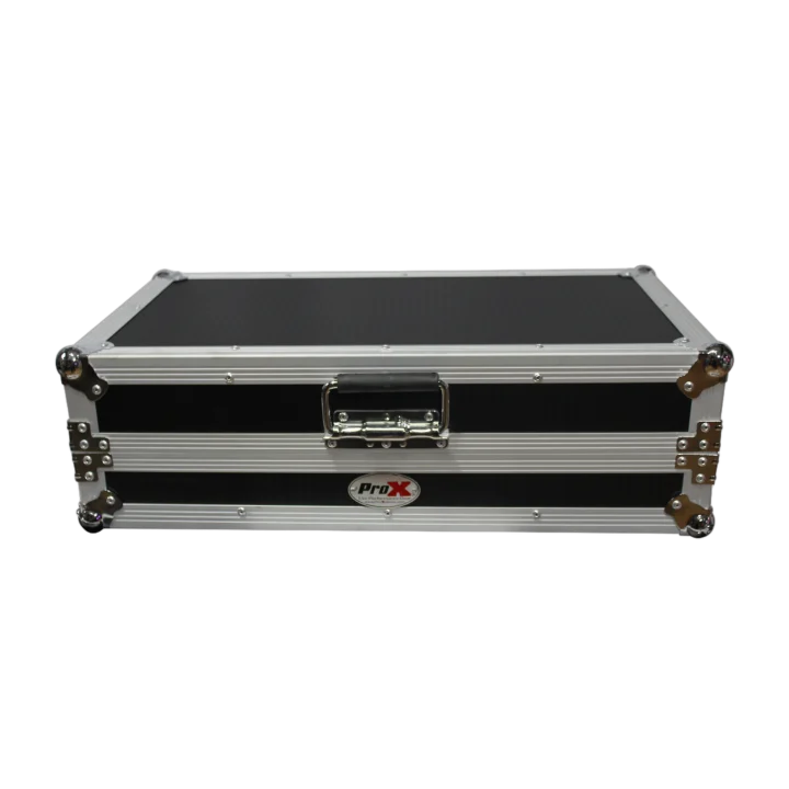 ProX flight case for Numark MixTrack 3 Pro digital controller with integrated laptop shelf compartment