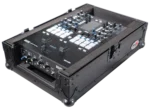 ProX flight case for Rane Seventy-Two DJ mixer with dimensional measurements and specifications diagram