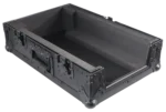 ProX flight case for Rane Seventy-Two DJ mixer with detailed dimensional measurements and specifications