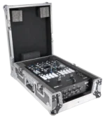 ProX flight case for Rane Seventy-Two DJ mixer with detailed dimensional measurements and specifications