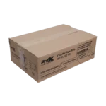 ProX fluorescent orange commercial grade gaffer tape roll, 3 inch width, side profile view showing tape thickness