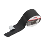 ProX commercial grade matte black gaffer tape roll showing texture and non-residue surface detail