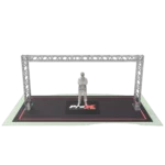 ProX Goal Post Truss System K Series light duty truss connection detail showing joint assembly