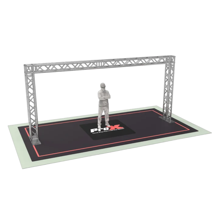 ProX Goal Post Truss System K Series light duty truss structure front view