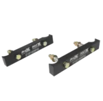 ProX set of two black grip block grapple bars for 12 inch BoltX truss with grade 8 bolts
