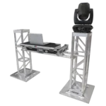 ProX grip block grapple bars for 12 inch BoltX truss with grade 8 bolts close-up detail