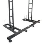 ProX XT-GSWSBEX50 ground support base extension rear panel with cable connections and mounting hardware