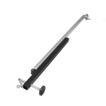 ProX ground support system with rolling base and four outrigger leg braces assembled on stage