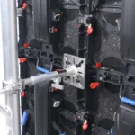 ProX ground support stabilizing T-base for LED screen wall stacking dimensional specifications and measurements