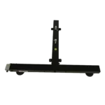 ProX ground support stabilizer T-base bolted connection detail for I-beam truss segments