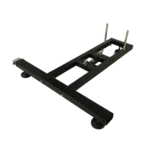 ProX ground support stabilizing T-base with bolt truss connection for LED screen wall stacking