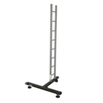 ProX ground support stabilizing T-base with horizontal beam support for LED screen wall stacking applications