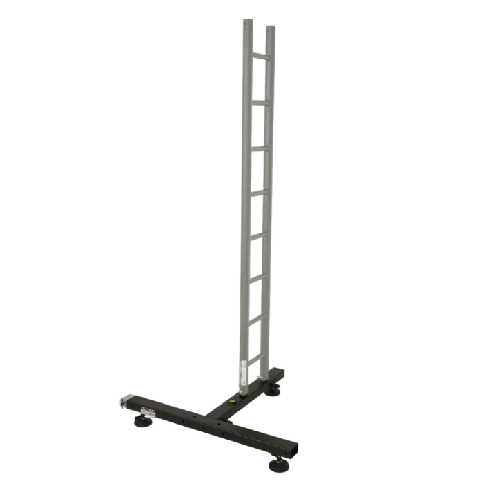 ProX ground support stabilizing T-base with horizontal beam support for LED screen wall stacking applications