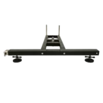 ProX ground support stabilizing T-base detail view showing bolt connection points and structural reinforcement for LED screen wall stacking