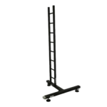 ProX ground support stabilizing T-base dimensional diagram showing measurements and specifications for LED screen wall stacking