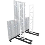 ProX ground support stabilizing T-base dimensional diagram with measurements for F32 truss compatibility