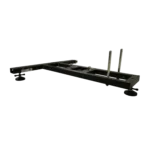 ProX ground support stabilizing T-base for LED screen wall stacking with bolt truss compatibility
