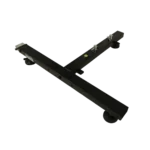 ProX ground support stabilizing T-base for LED screen wall stacking, side profile view showing structural design