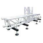 ProX horizontal leg truss stabilizer close-up showing bolt connection and load-bearing joint detail