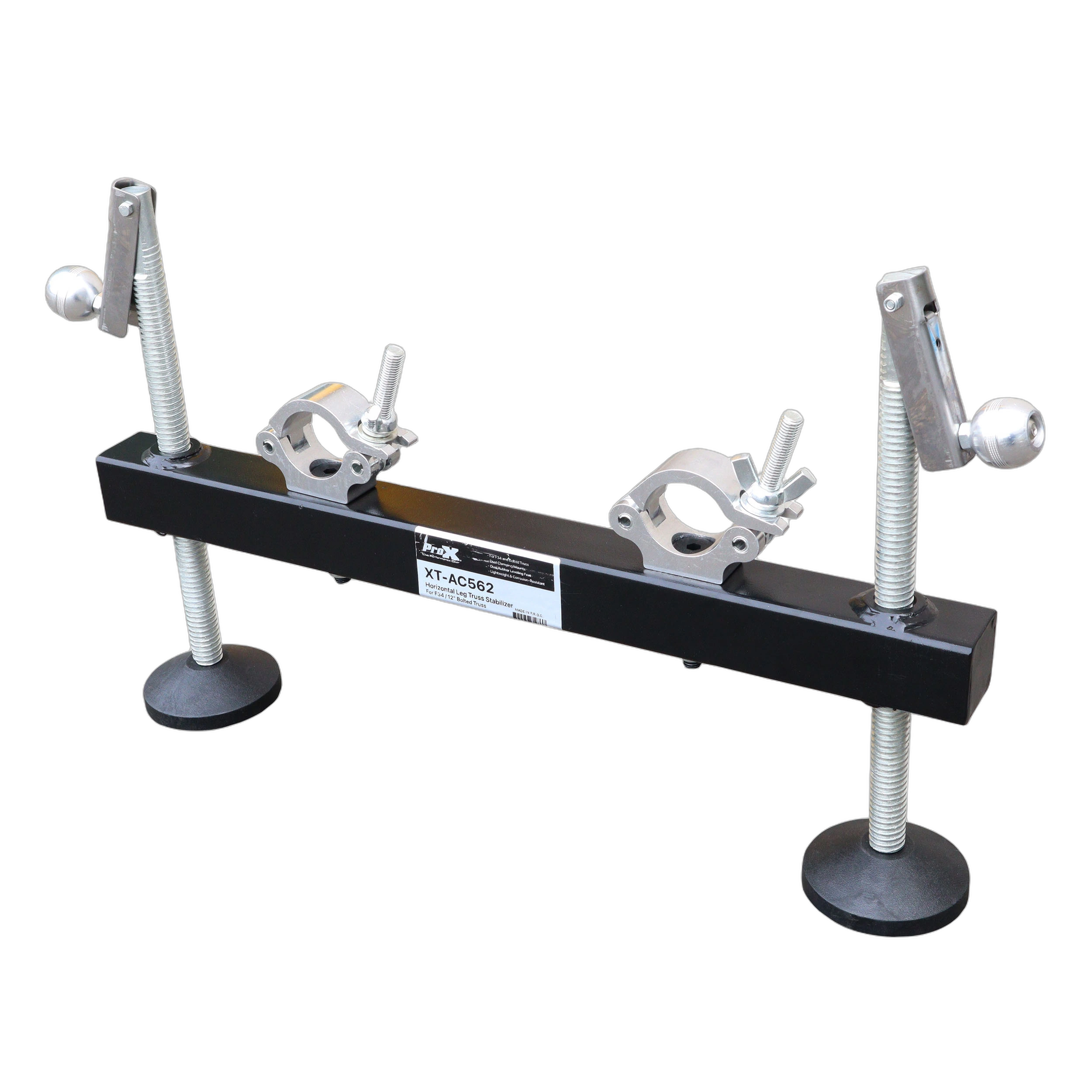 ProX Horizontal Leg Truss Stabilizer F32 F34 Front View ProX horizontal leg truss stabilizer for F32 F34 and 12 inch bolt truss, front product view