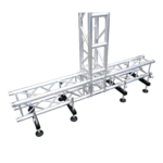 ProX horizontal leg truss stabilizer rear panel showing mounting brackets and support structure