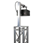 ProX inverted lighting mount top plates dimensional diagram showing 24 inch height and 16 inch length specifications