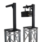 ProX inverted lighting mount top plates dimensional specifications diagram showing 24 inch height and 16 inch length measurements