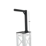 ProX inverted lighting mount top plates dimensional specifications diagram showing 24 inch height and 16 inch length measurements