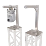 ProX inverted lighting mount top plates with 24-inch height and 16-inch length, 2-inch OD arm