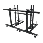 ProX LED Panel Ground Support Stand with adjustable height mechanism and steel linkage system