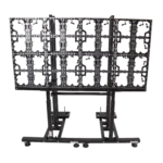 ProX LED panel ground support stand adjustable height steel frame side profile