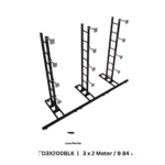 ProX LED video display panel ground support system showing structural frame and mounting detail