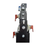 ProX top loading lifting tower detail showing locking mechanism and support structure
