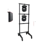 ProX 7FT lighting fixture moving head U-Grid module with adjustable bars and mounting hardware detail view