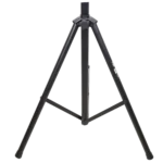 ProX height adjustable DJ lighting stand with dual side bars extended to full 12 foot height in venue setup