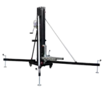ProX LoadSense FANTEK Spain front loading lifting line array systems tower with adjustable height mechanism