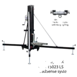 ProX LoadSense FANTEK Spain front loading lifting line array systems tower with adjustable height range