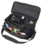 ProX MANO utility carry hand bag organizer with multiple compartments and dividers for cables, microphones, and accessories