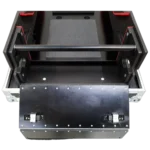 ProX MIDAS M32R flip-ready hydraulic console flight case dimensional specifications and measurements
