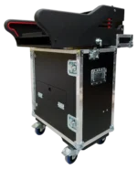 ProX MIDAS M32R flip-ready hydraulic console flight case dimensional specifications and measurements diagram
