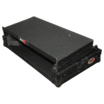 ProX flight case latch mechanism and reinforced corner detail for Numark MixTrack 3 Pro controller