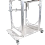 ProX XT-MMDJTV01 mobile DJ booth dimensional diagram with measurements and specifications