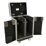 ProX XS moving head road case dimensional diagram showing width depth height measurements