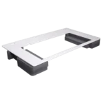 ProX white replacement top face plate for Pioneer DDJ-REV7 DJ controller with control tower podium mounting