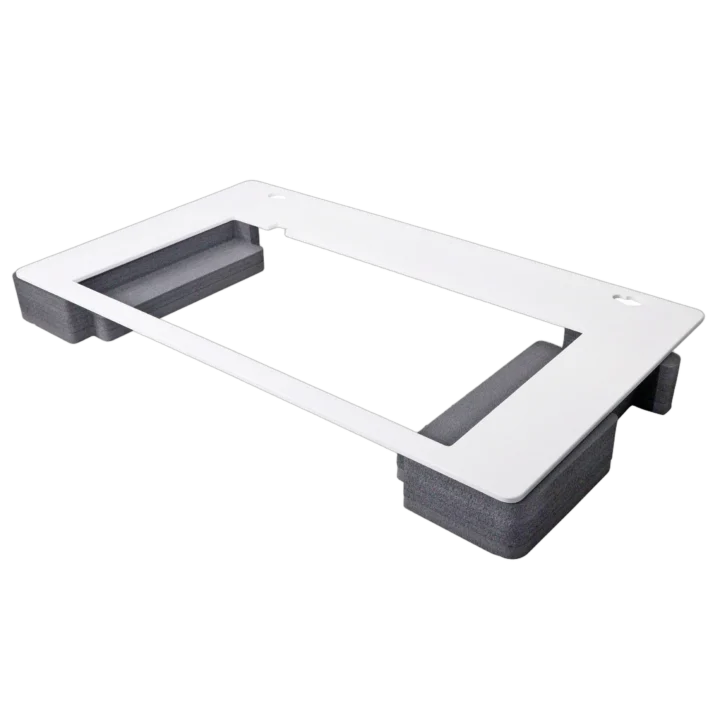 ProX replacement top face plate for Pioneer Opus Quad Control Tower DJ podium in white finish