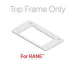 ProX replacement top face plate for Pioneer RANE ONE DJ mixer control tower in white finish