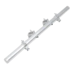 ProX plasma TV monitor mount bracket assembly for 12 inch truss segments, side angle view