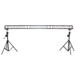 ProX portable crank lighting stand system with adjustable height and included T-bars triangle truss