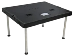 ProX Prado mobile AV broadcasting studio workstation case dimensional diagram specifications
